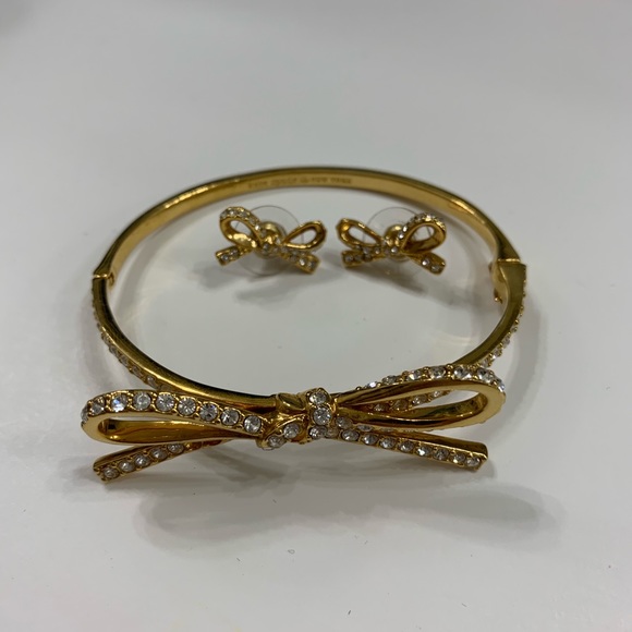 Kate spade bracelet and earring set
